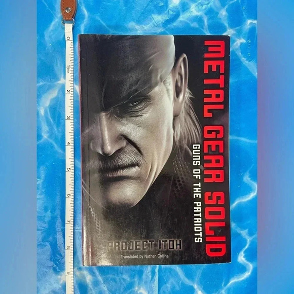 Metal Gear Solid 4:  Guns of the Patriots - Project Itoh - Novelization - Rare - Picture 7 of 7